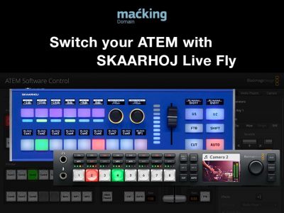Read more about the article Switching Blackmagic Design ATEM with SKAARHOJ Live Fly