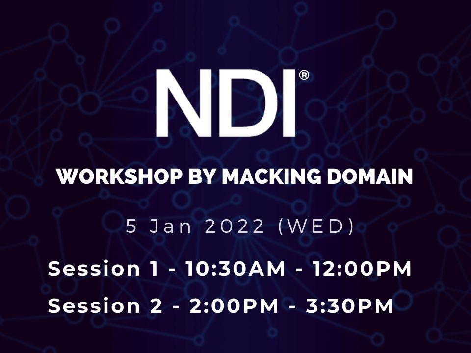 You are currently viewing NDI 5 Workshop 5-Jan-2022